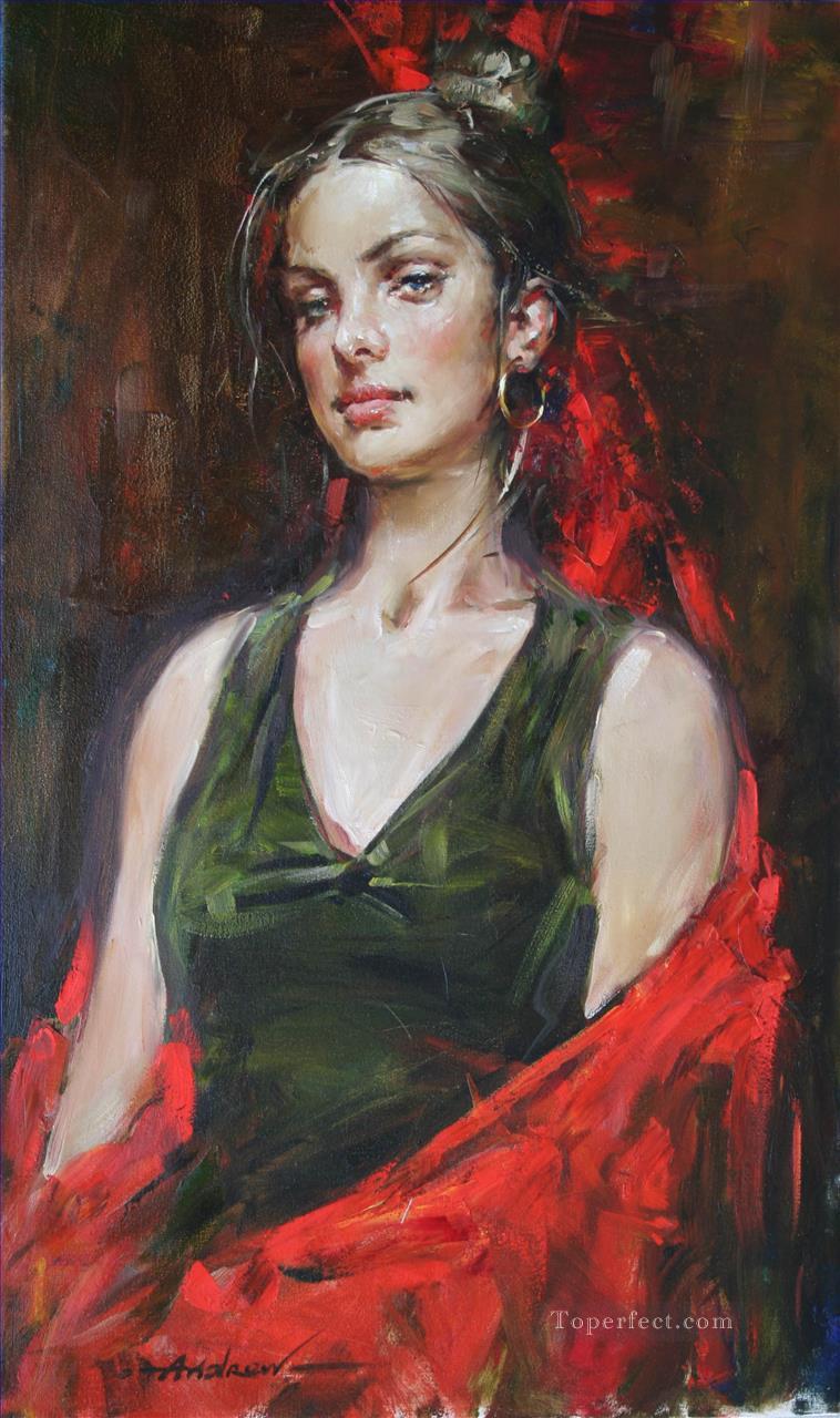 Pretty Woman AA 06 Impresionista Pintura al óleo